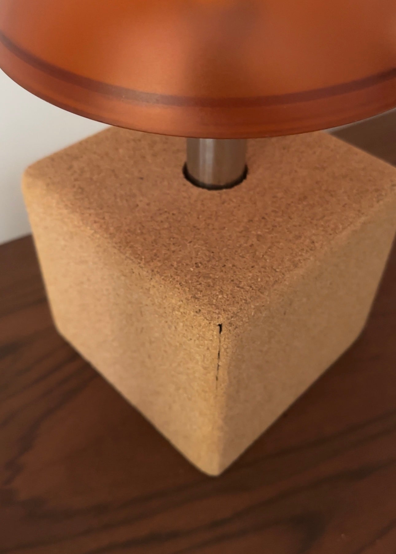 Orange Pushpin Lamp by Visualgram