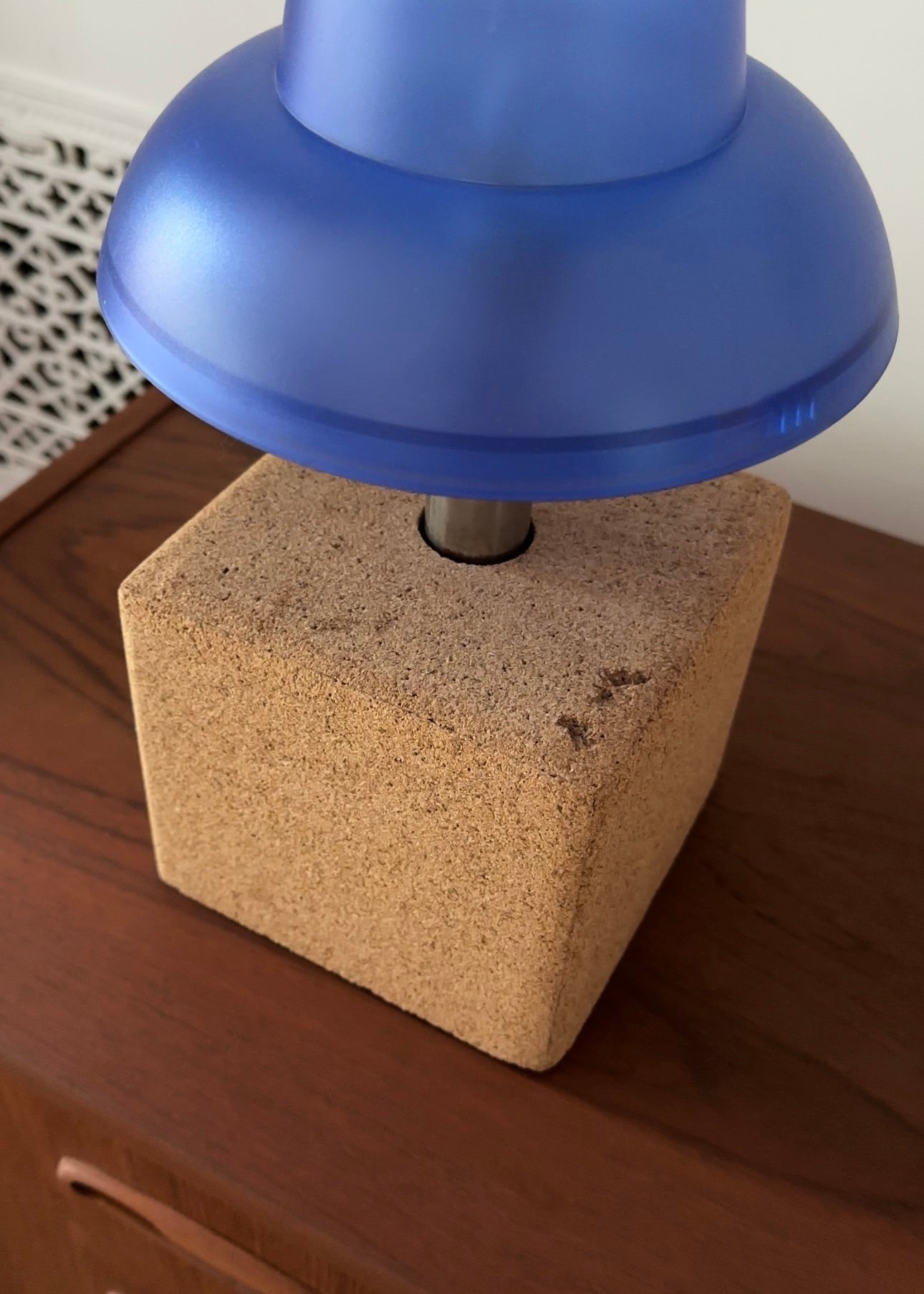 Blue Pushpin Lamp by Visualgram