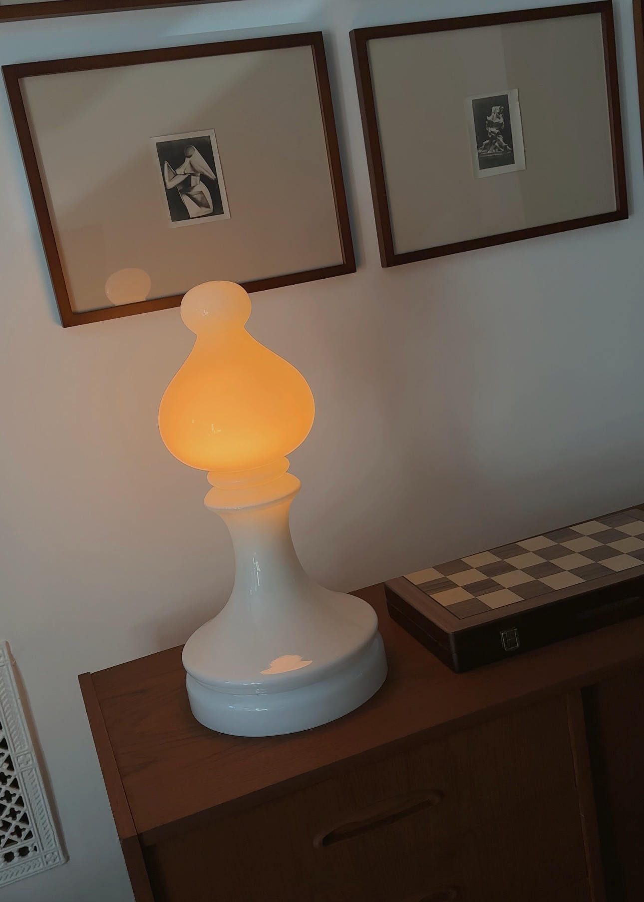 1970s Ivan Jakes Bishop Lamp