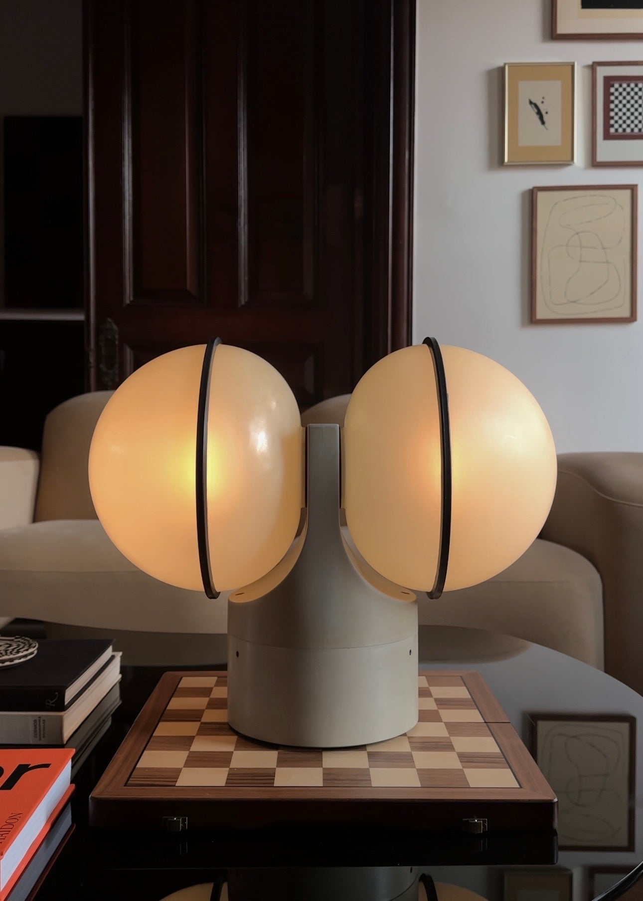 Rare Totem Lamp By Gae Aulenti for Stilnovo