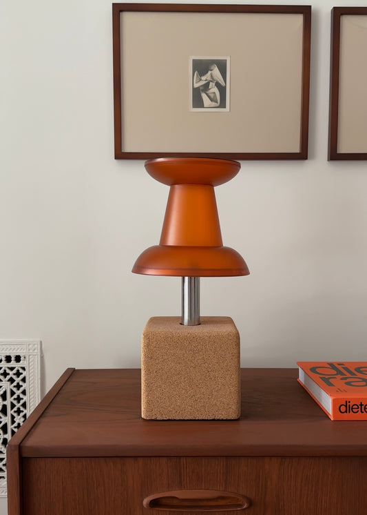 Orange Pushpin Lamp by Visualgram