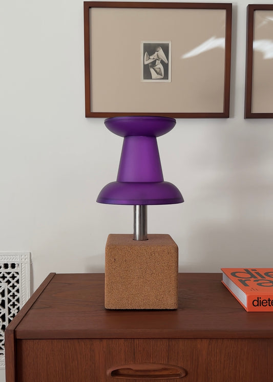 Purple Pushpin Lamp by Visualgram