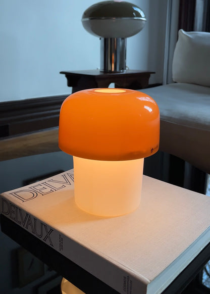 1970s Guzzini Mushroom Table Lamp