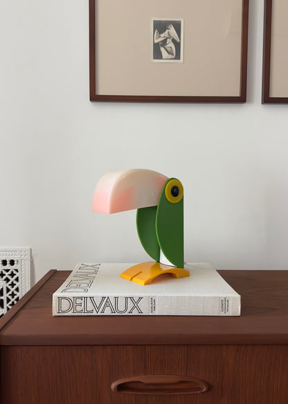 Green Toucan Table Lamp