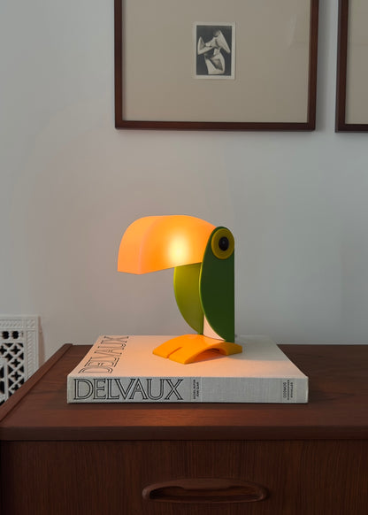 Green Toucan Table Lamp