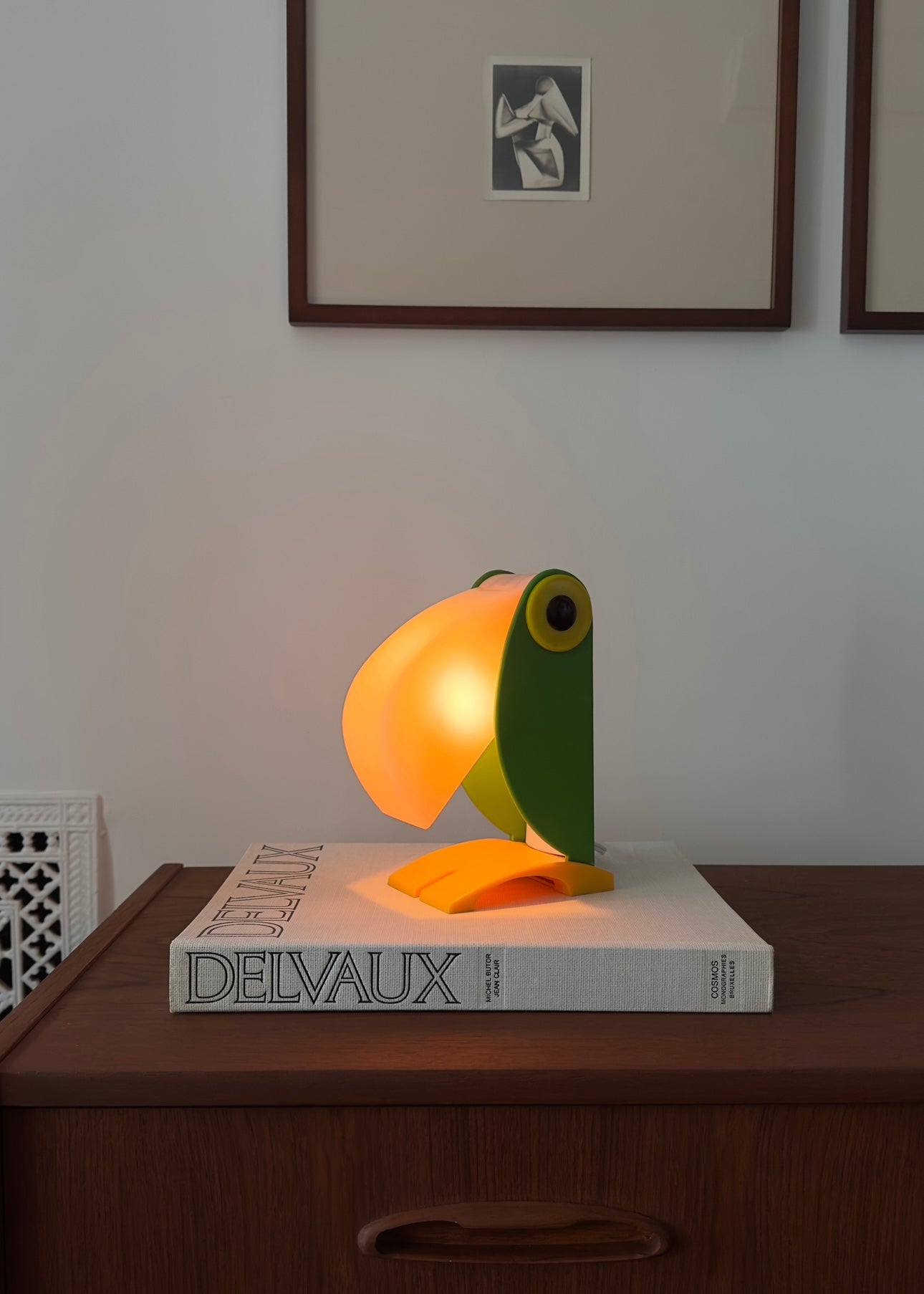 Green Toucan Table Lamp