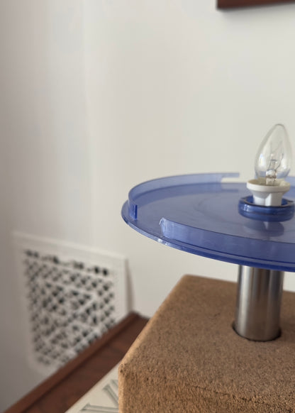 Rare Blue Pushpin Table Lamp by VisualGram