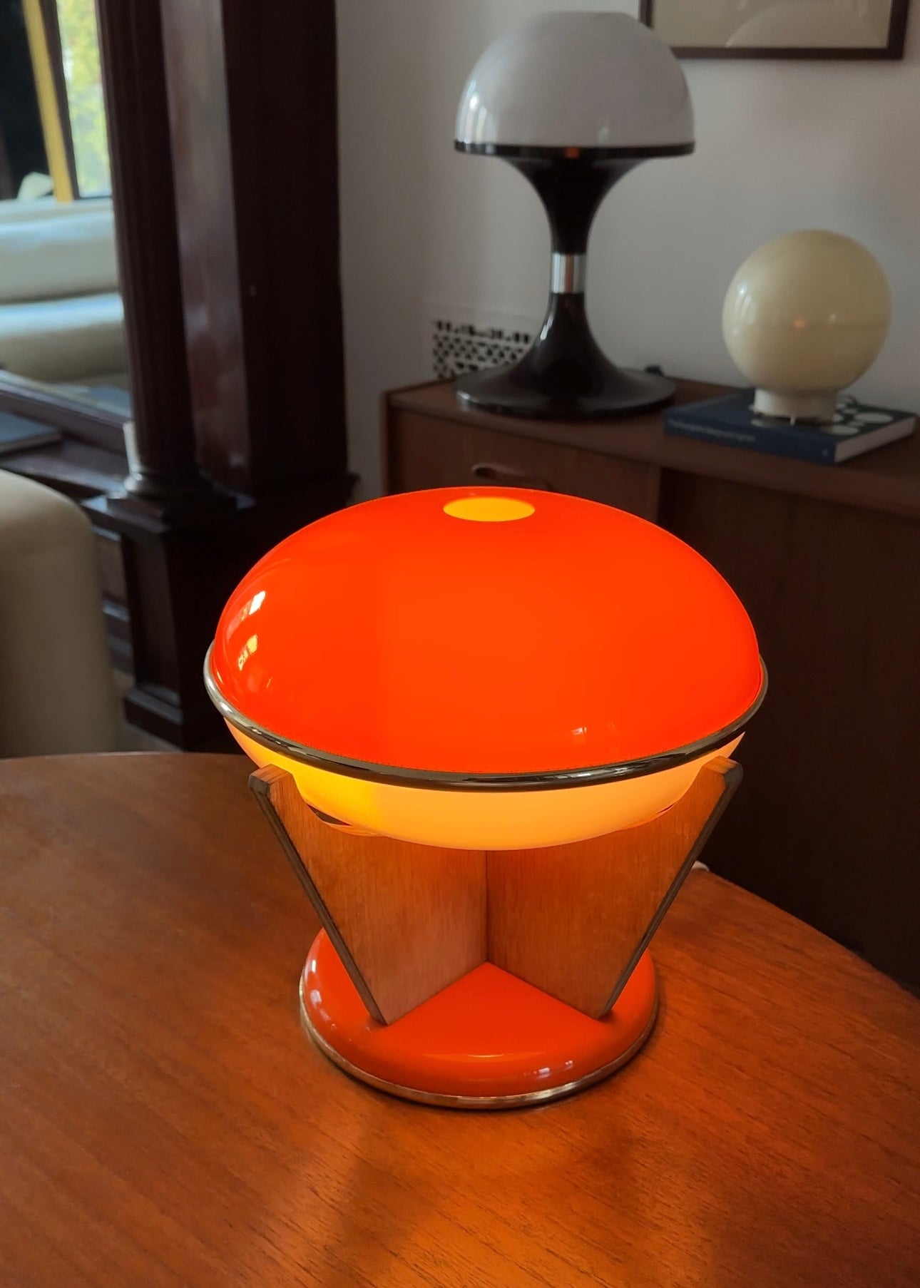 Rare Space Age UFO Lamp