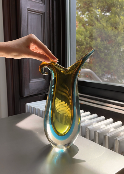 Murano Sommerso Vase