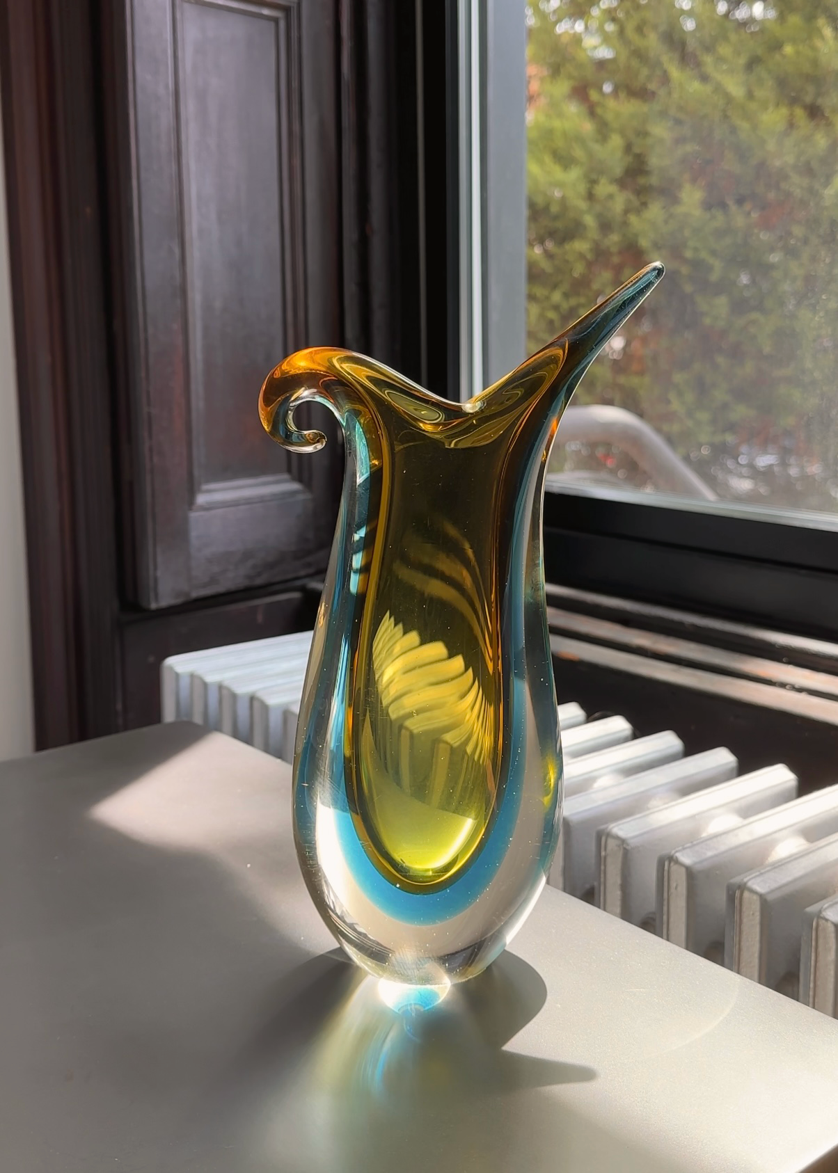 Murano Sommerso Vase