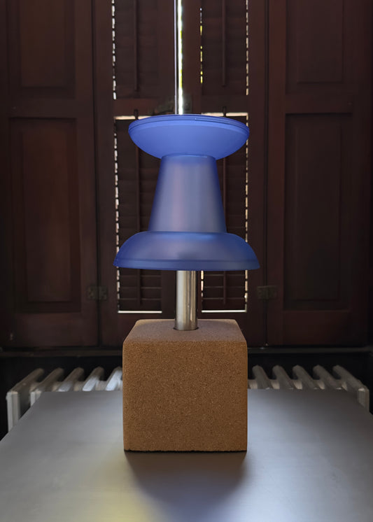 Blue Pushpin Table Lamp by VisualGram