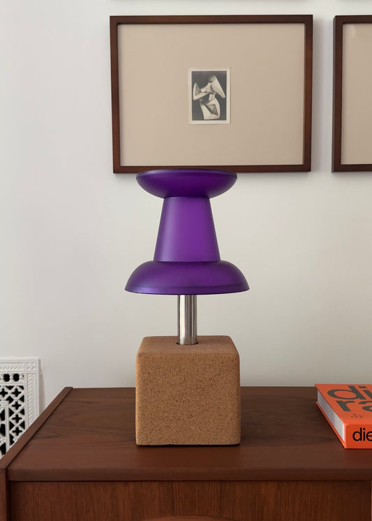 Purple Pushpin Lamp by Visualgram