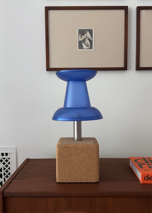 Blue Pushpin Lamp by Visualgram