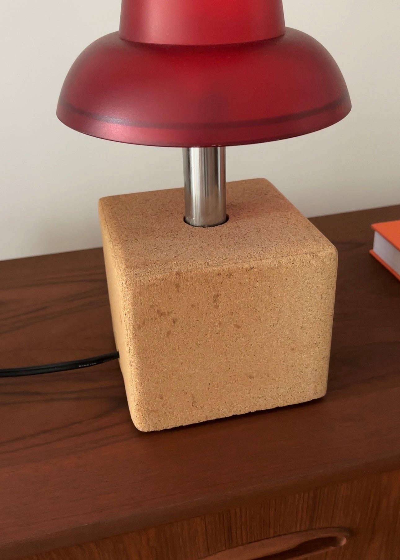 Red Pushpin Lamp by Visualgram