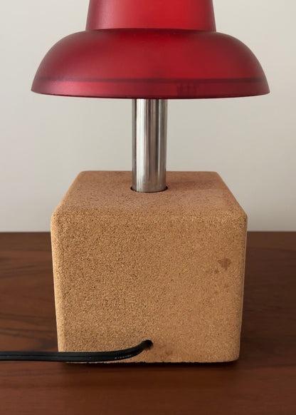 Red Pushpin Lamp by Visualgram