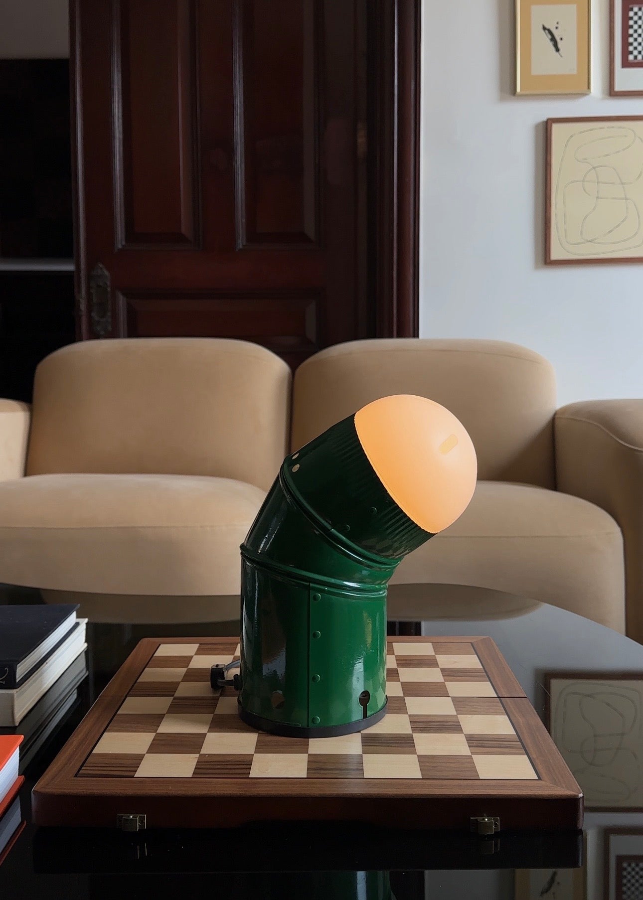 1960s Pipeline Lamp