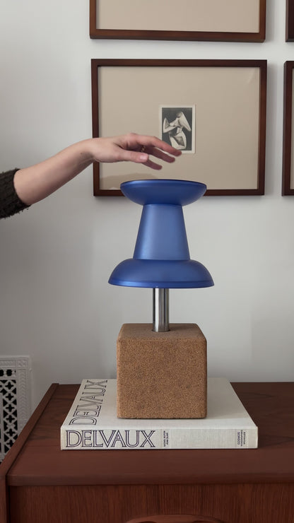 Rare Blue Pushpin Table Lamp by VisualGram